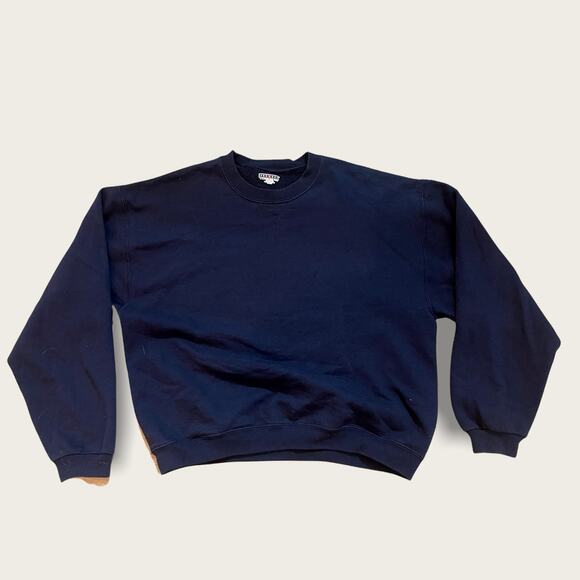 Jerzees Blue basic Crewneck Sweatshirt medium - Picture 1 of 4